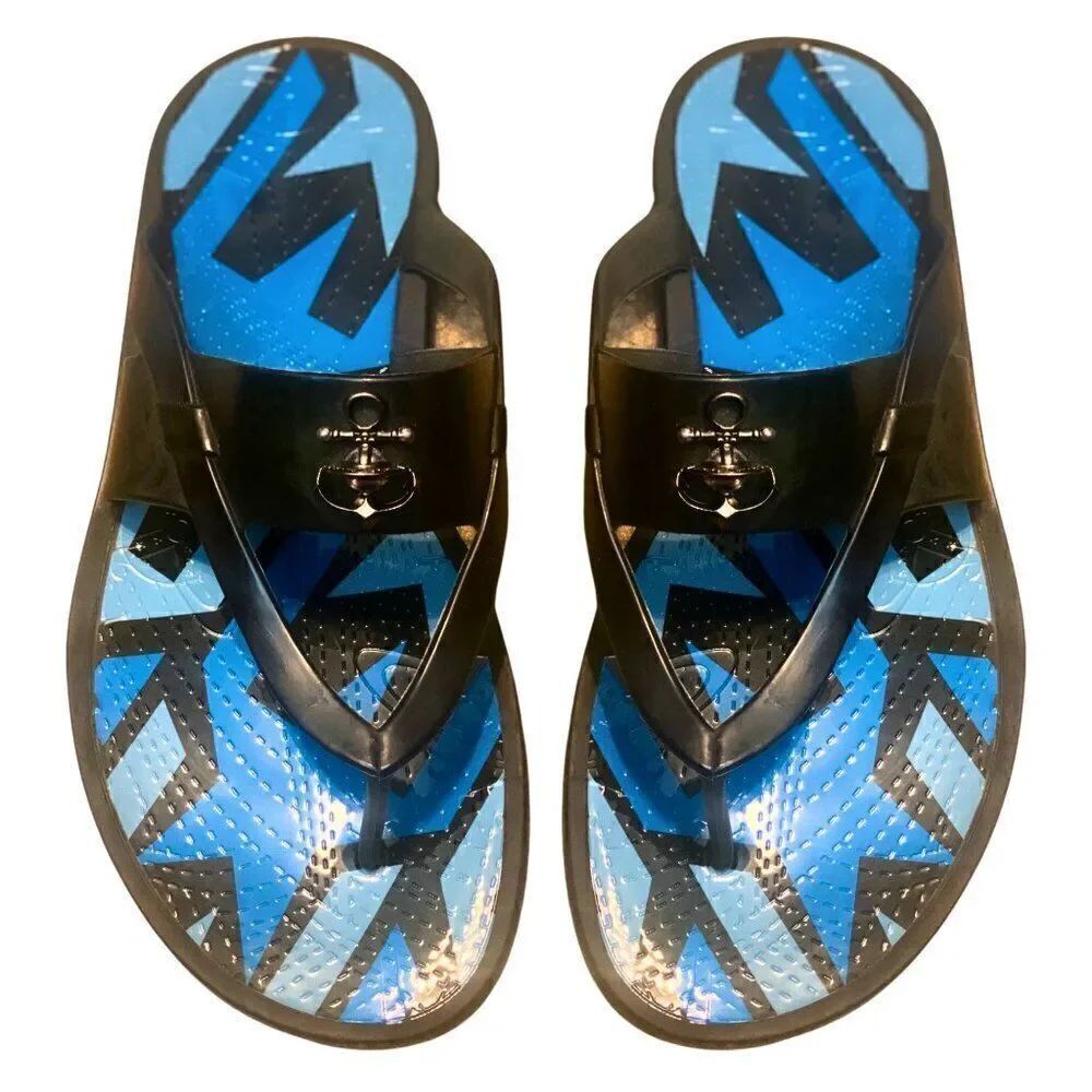 Like New Vivienne Westwood Womens Rubber Flip Flop Slides